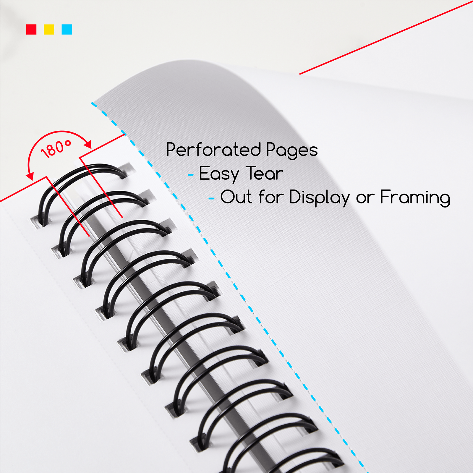 MEEDEN 9 x 12 inches Oil Pastel Paper Pad:  30 Sheets Fine Textured - 140lb/300gsm