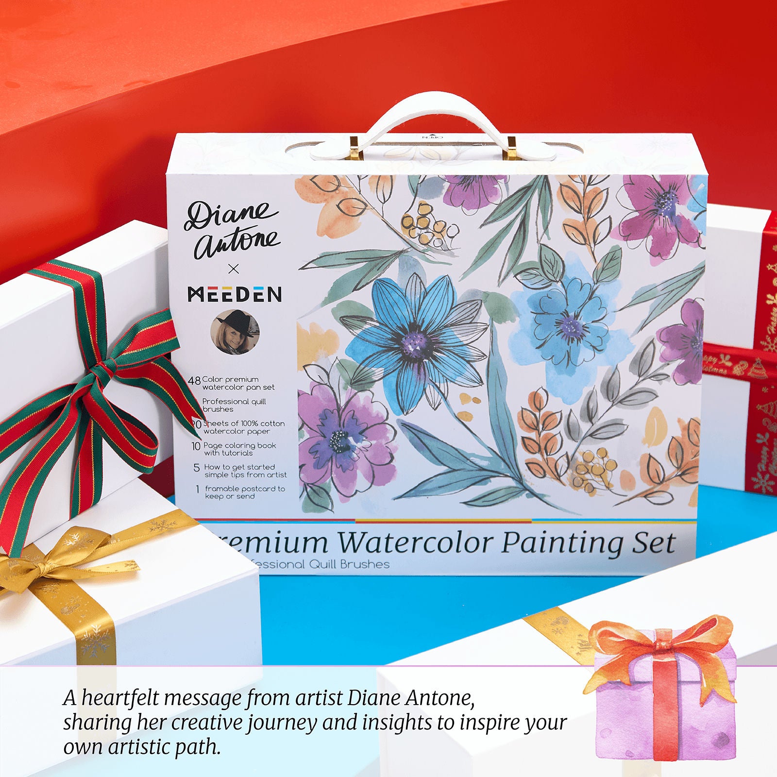 MEEDEN x Diane Antone Limited Edition Watercolor Paint Set