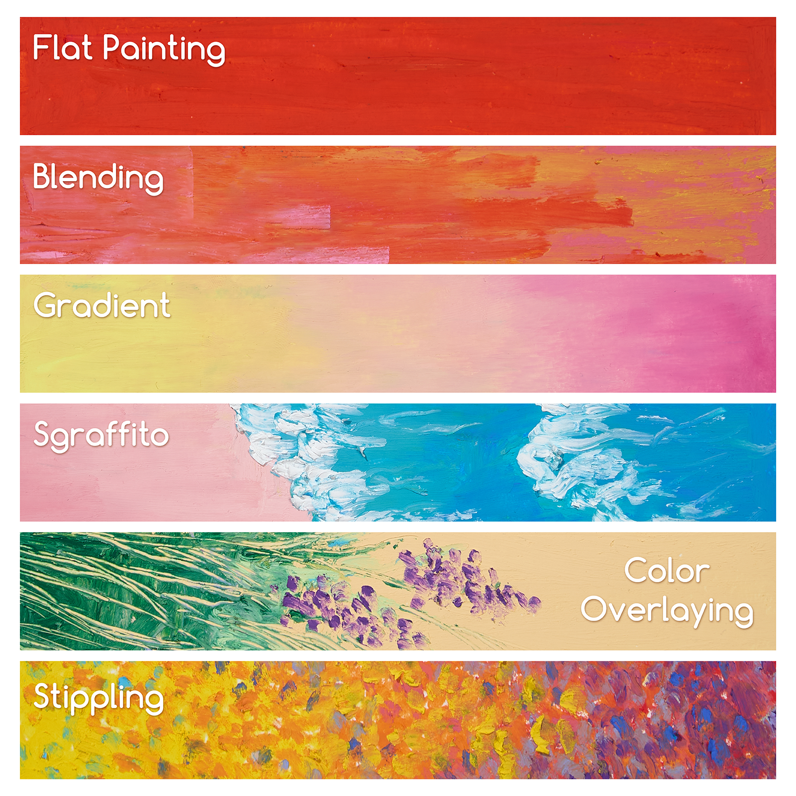 MEEDEN Soft Oil Pastels Set, 48 Colors + 2 Bonus Whites + 2 Bonus Black