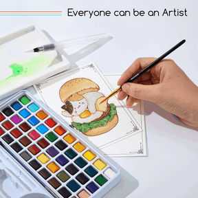 MEEDEN Travel Watercolor Paint Set , 50 Colors