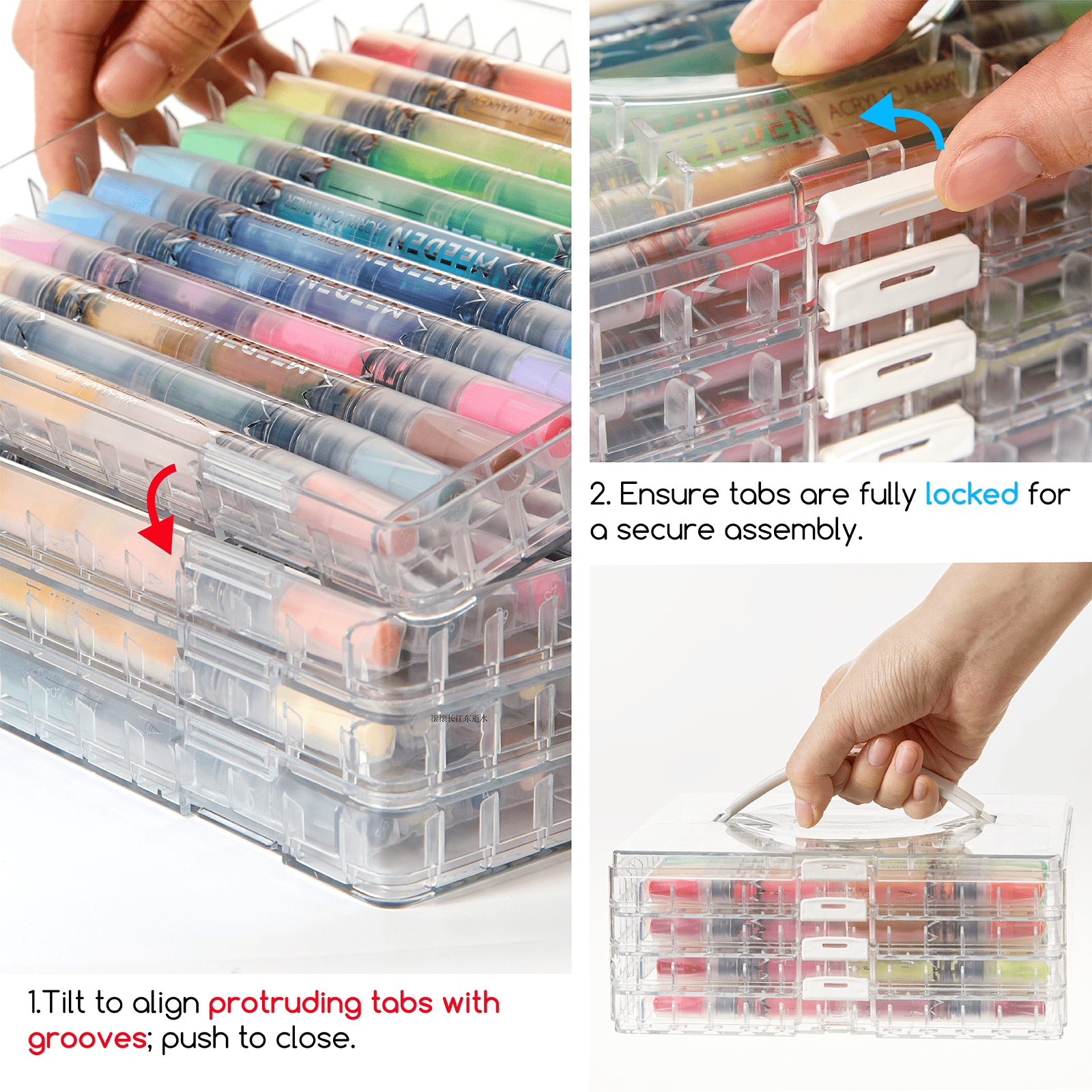 MEEDEN Dual Tip Acrylic Paint Markers – 48 / 96 / 120 Colors