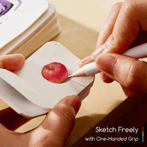 MEEDEN Mini Sketchbook Set – 3 Portable Sizes for On-the-Go Creativity (128lb/190gsm)
