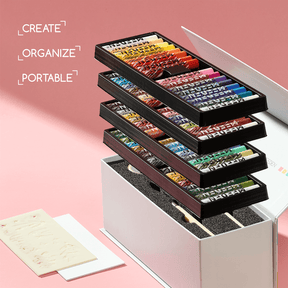 MEEDEN Soft Oil Pastel Kit: 77Pcs All-in-One Oil Pastel Set for Artists