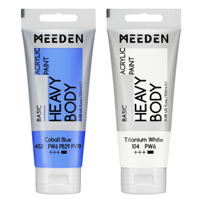 MEEDEN Acrylic Paint Tube, 37 Colors Available, 100ml / 3.38oz