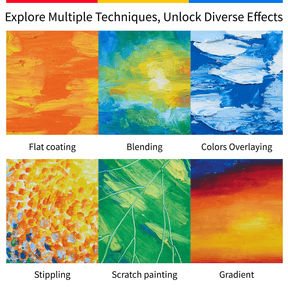 MEEDEN Extra Large Soft Oil Pastels: 6 x 38ml Colors Artists Oil Crayons Set