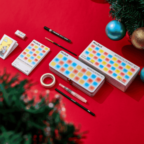 MEEDEN Travel Watercolor Paint Set , 50 Colors