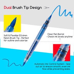 MEEDEN Dual Tip Acrylic Paint Markers – 48 / 96 / 120 Colors