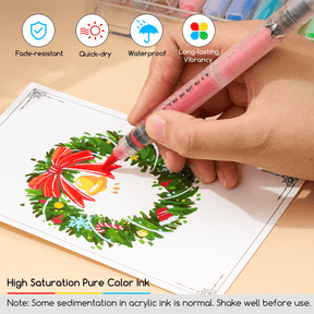 MEEDEN Dual Tip Acrylic Paint Markers – 48 / 96 / 120 Colors