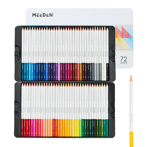 MEEDEN Professional 72-Color Oil Colored Pencils