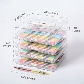 MEEDEN Dual Tip Acrylic Paint Markers – 48 / 96 / 120 Colors