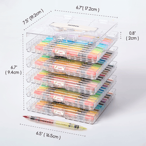 MEEDEN Dual Tip Acrylic Paint Markers – 48 / 96 / 120 Colors