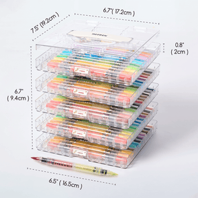 MEEDEN Dual Tip Acrylic Paint Markers – 48 / 96 / 120 Colors