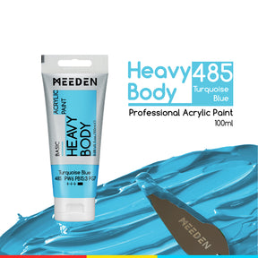 MEEDEN Acrylic Paint Tube, 37 Colors Available, 100ml / 3.38oz