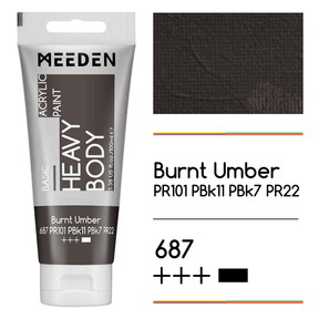 MEEDEN Acrylic Paint Tube, 37 Colors Available, 100ml / 3.38oz