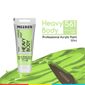 MEEDEN Acrylic Paint Tube, 37 Colors Available, 100ml / 3.38oz