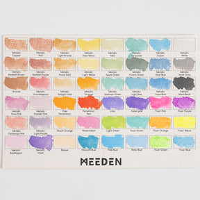 MEEDEN 96-Color Solid Watercolor Set