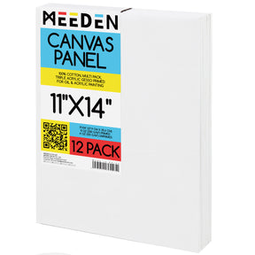 MEEDEN 100% Cotton Canvas Boards