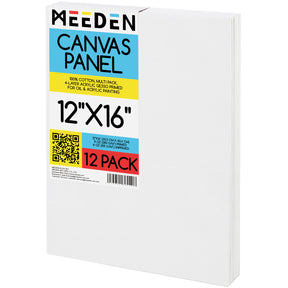 MEEDEN 100% Cotton Canvas Boards