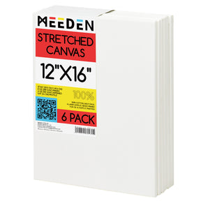 MEEDEN 100% Cotton Stretched Canvas