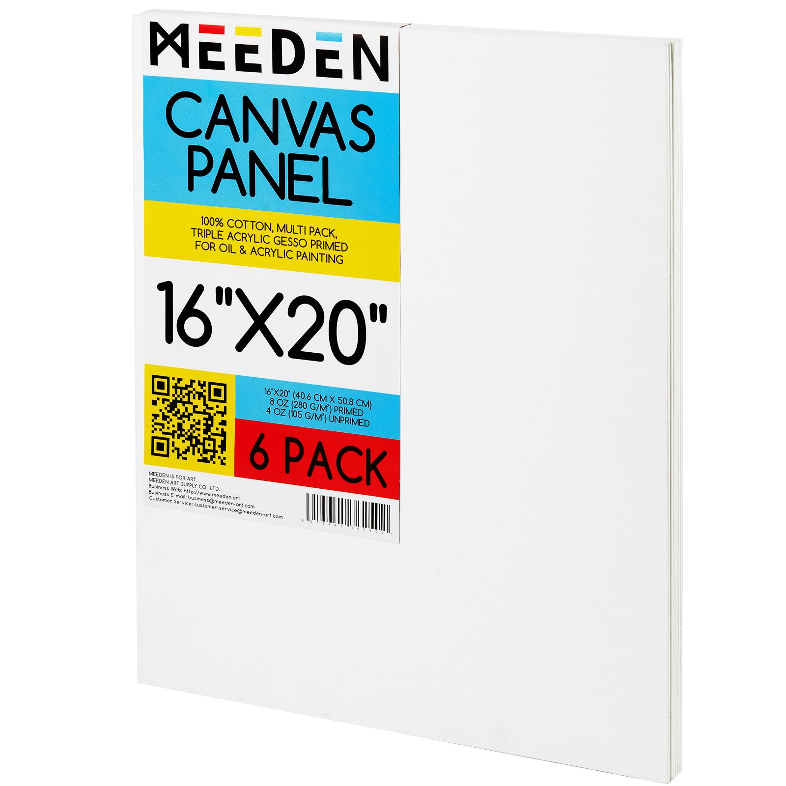 MEEDEN 100% Cotton Canvas Boards