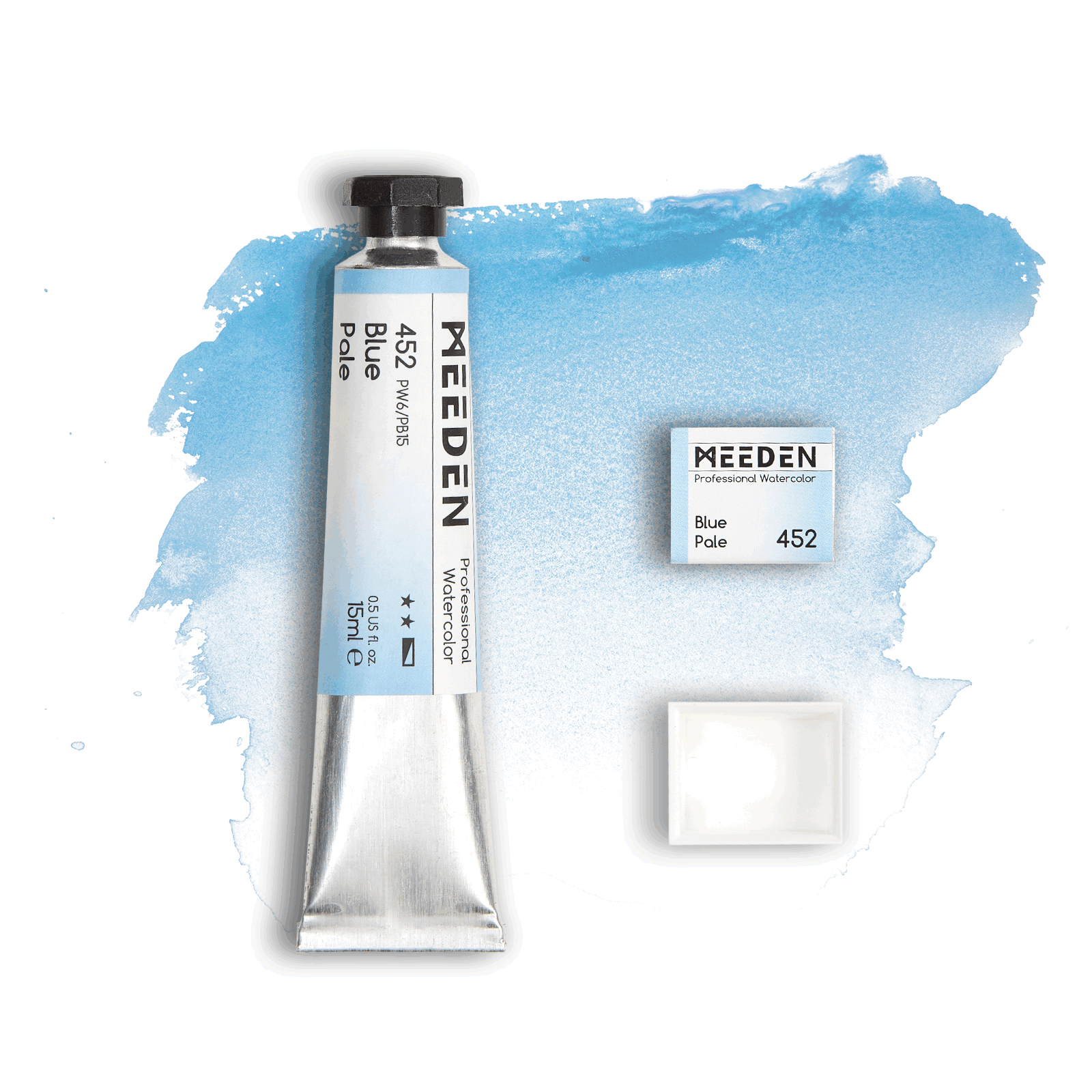 MEEDEN Professional Artist Watercolor Paint, 15ml/0.5oz
