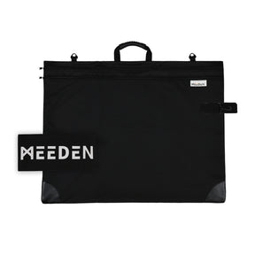 MEEDEN Studio Art Portfolio Case Water-proof with Double compartments 600D, Black, 24" X 31"