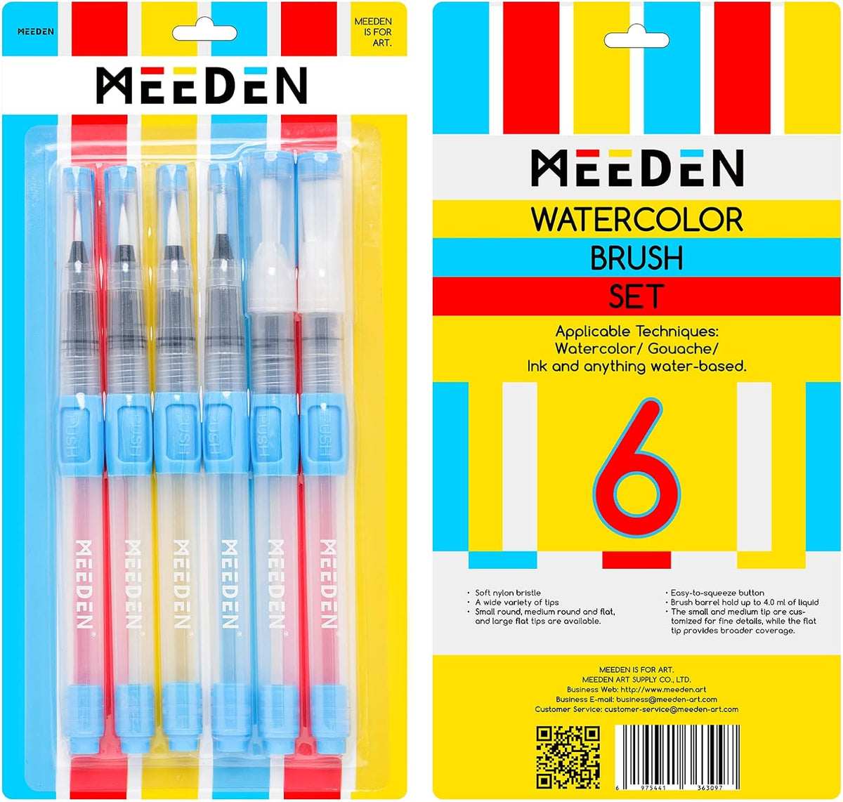 MEEDEN Water Brush Pens Set MEEDEN ART
