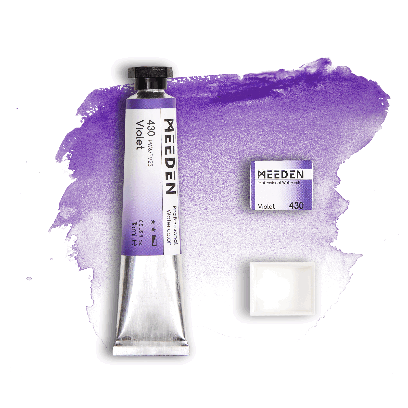 MEEDEN Professional Artist Watercolor Paint, 15ml/0.5oz