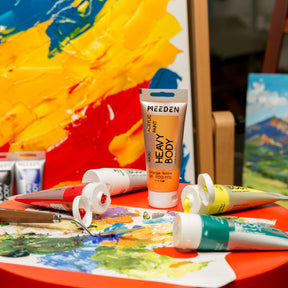 MEEDEN Acrylic Paint Tube, 37 Colors Available, 100ml / 3.38oz
