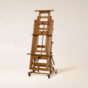 MEEDEN Deluxe Studio Large Rocker Crank Heavy Duty Artist Easel-DHJ-12, Walnut