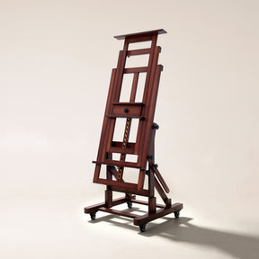 MEEDEN Deluxe Multi-Function Heavy Duty Large Artist Easel- Dark Walnut-DHJ-3