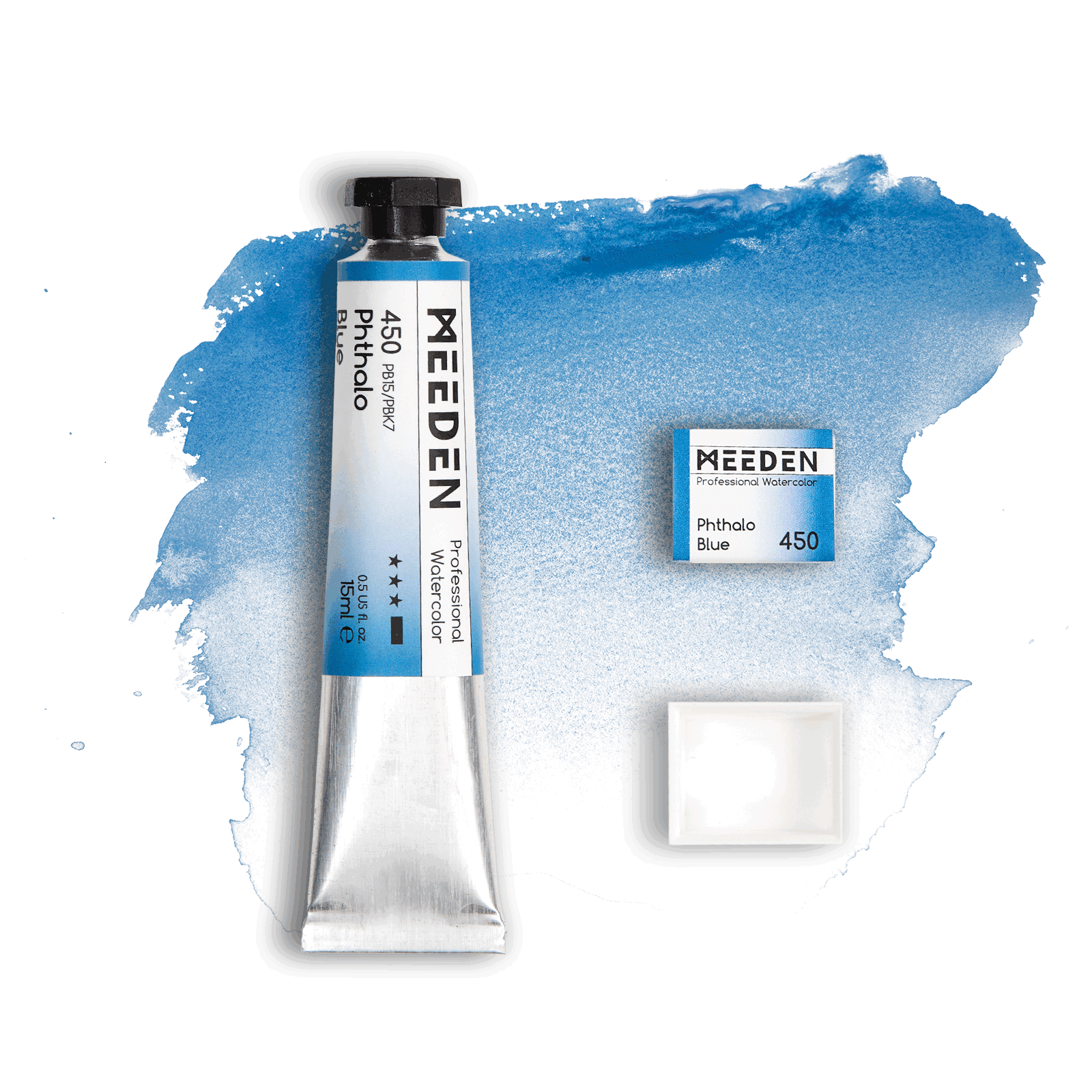 MEEDEN Professional Artist Watercolor Paint, 15ml/0.5oz