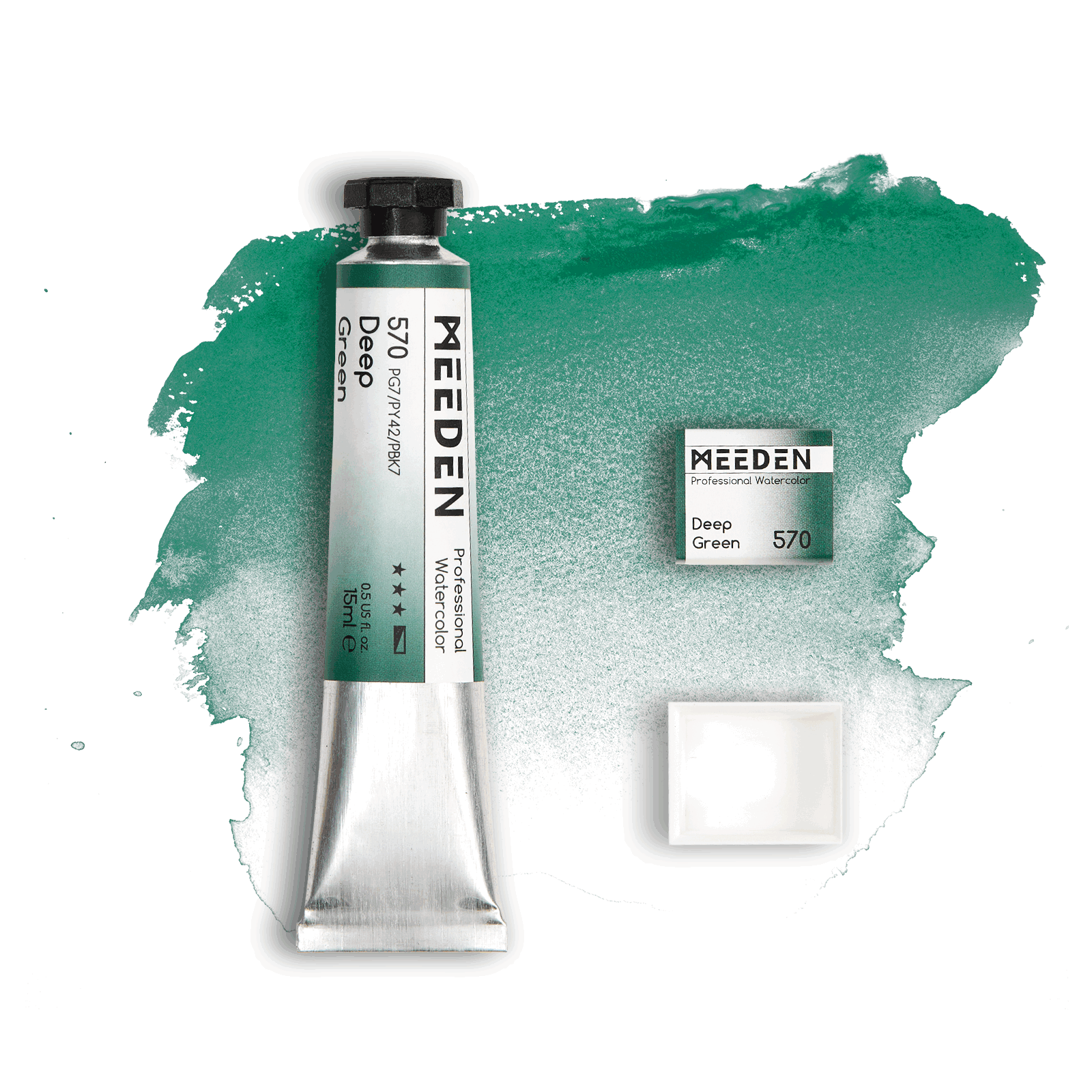MEEDEN Professional Artist Watercolor Paint, 15ml/0.5oz