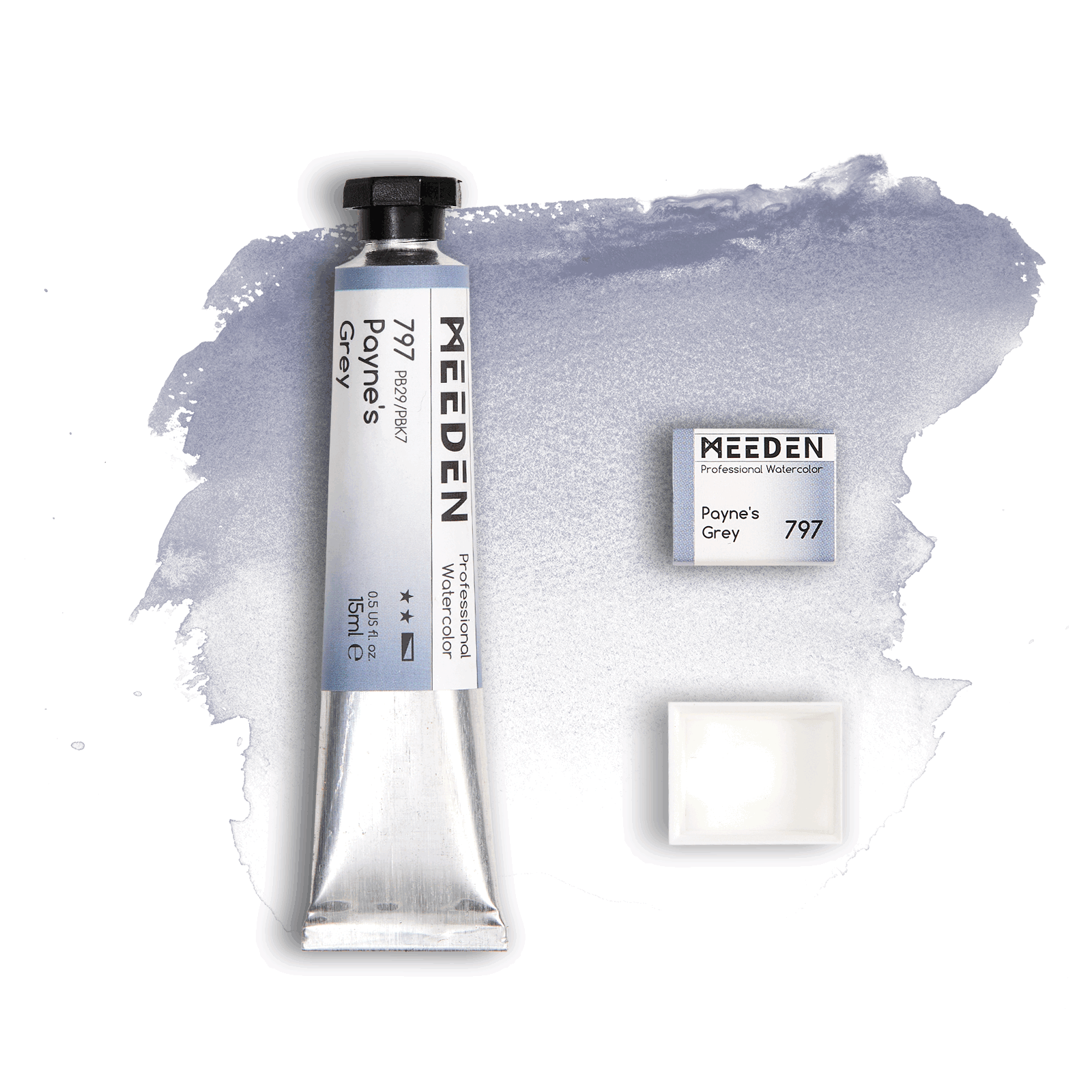 MEEDEN Professional Artist Watercolor Paint, 15ml/0.5oz