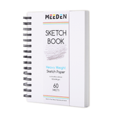 MEEDEN Artist Sketchbook Paper Pad with Heavy Weight Paper