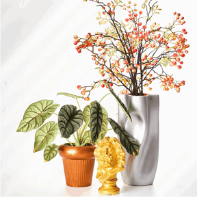 MEEDN 3-Colors Metallic Acrylic Paint Set, 300ml