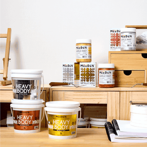 MEEDN Silver Metallic Acrylic Paint, 300ml