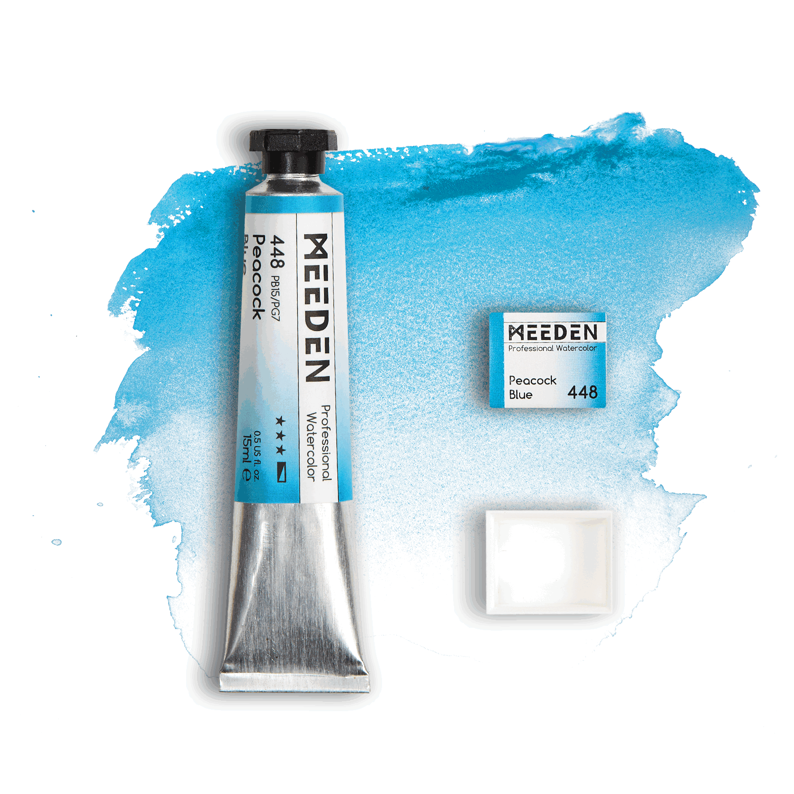 MEEDEN Professional Artist Watercolor Paint, 15ml/0.5oz