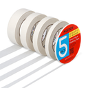 MEEDEN 5 Pack Artist Tape 0.2",0.5",0.75",1.0",1.4" 180.45FT (55m) Art Tape