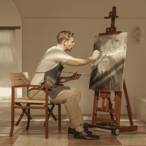 MEEDEN Pro Versatile Assembly-Free Beech Wood Painting Easel- W14 Pro