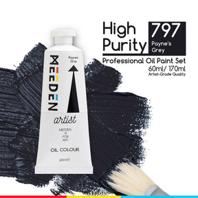 MEEDEN Artist Grade Oil Paint - 60ml/2oz Tube