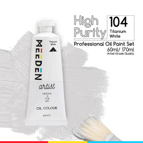 MEEDEN Artist Grade Oil Paint - 60ml/2oz Tube