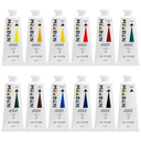 MEEDEN Artist Grade Oil Paint - 60ml/2oz, 12 Tubes