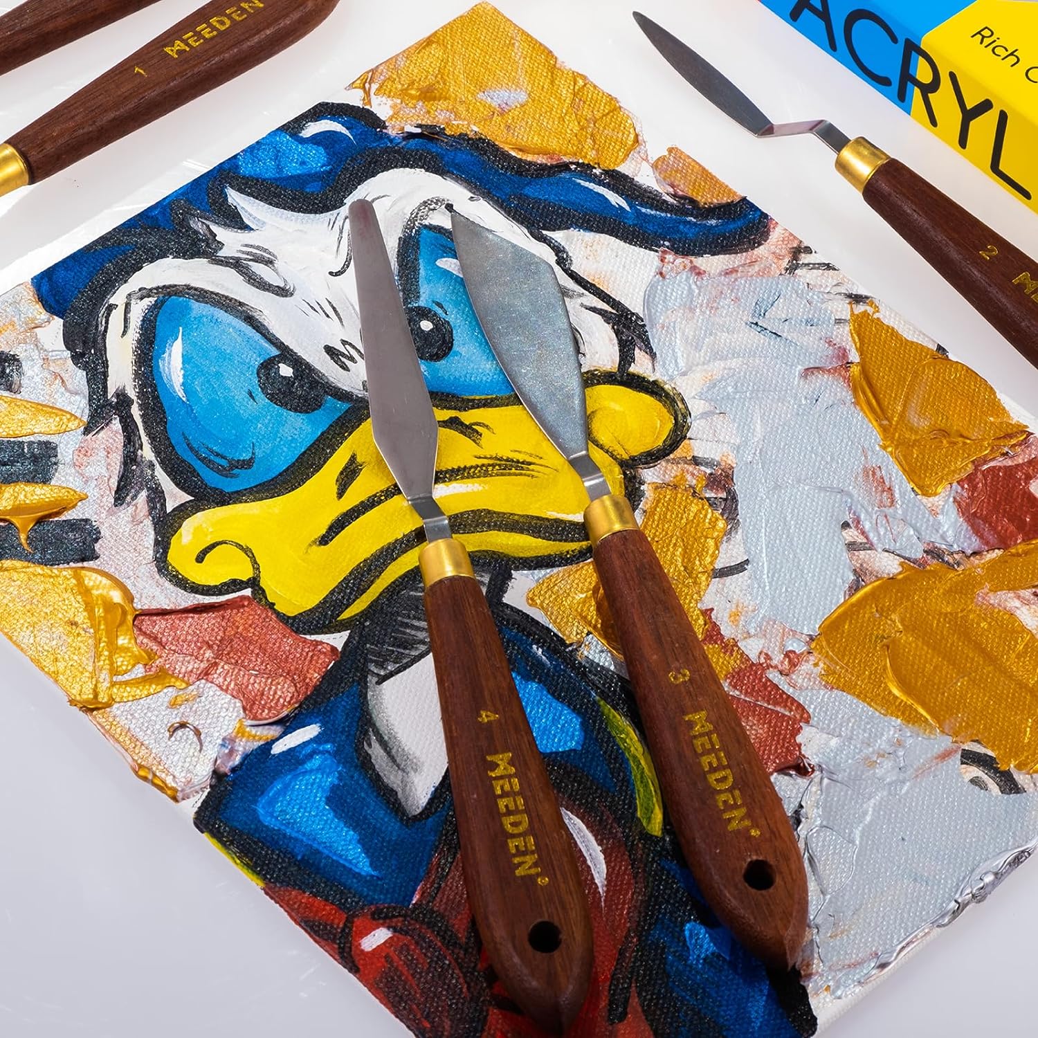 MEEDEN 5-Piece Painting Knife Set