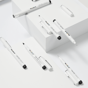MEEDEN Micro Fineliner Drawing Pens: 6-Size Fine Liner Pen Set -All Black