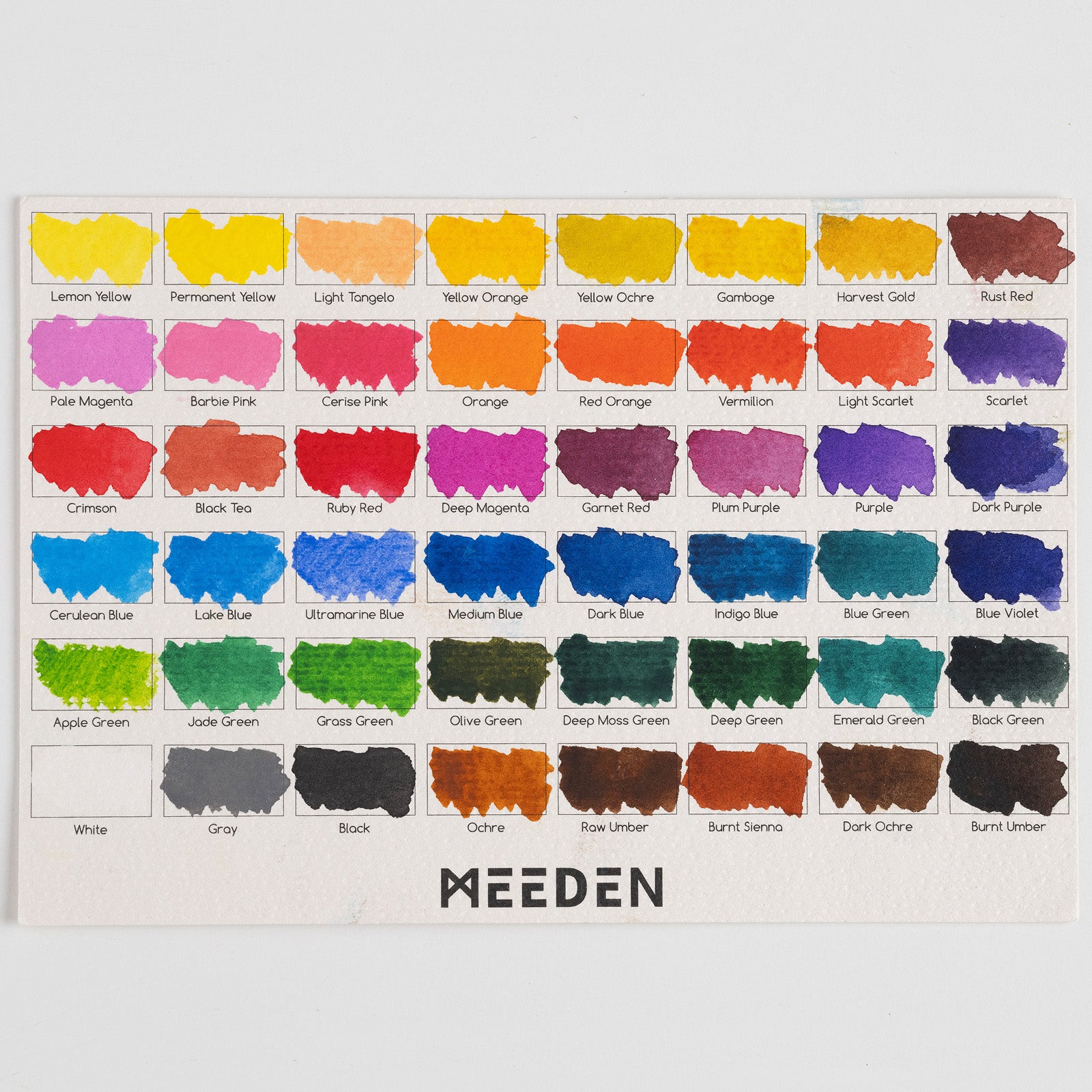 MEEDEN 96-Color Solid Watercolor Set