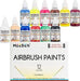 Airbrush Paint Colors Set (30 ml/3 oz) - MEEDEN ARTAirbrush Tool