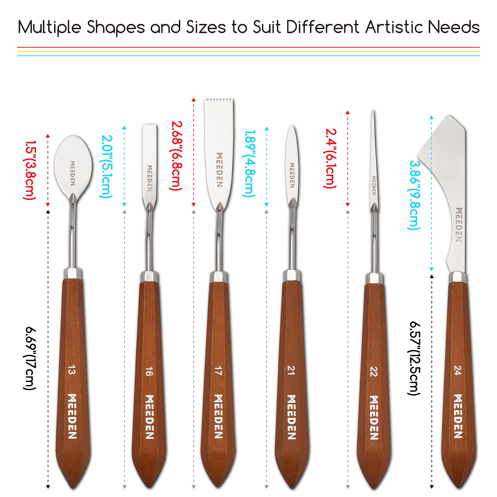 MEEDEN Artist Grade Painting Palette Knife