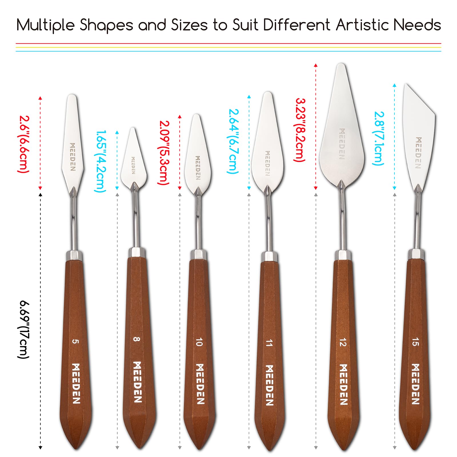 MEEDEN Artist Grade Painting Palette Knife