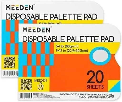 Disposable Palette Paper Pad - MEEDEN ARTPalette